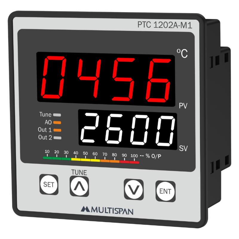 Bộ điều khiển nhiệt độ PID với ngõ ra Analog PTC-1202A-M1